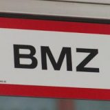 Schild "BMZ" (Brandmelderzentrale)